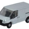 Oxford Diecast NFT001 N Scale Ford Transit Van White Ford Transit Van White