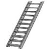 Plastruct Model Parts 90662 STAS-4 HO Scale Stairs (2 Pack)