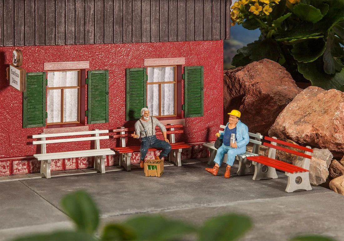 POLA 333221 G Gauge 4 Park Benches