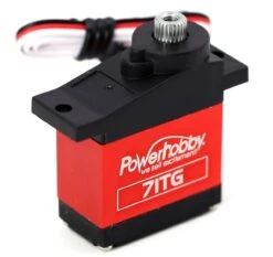 Powerhobby 71TG High Torque 9g Aluminum Case Titanium Gear Micro Servo