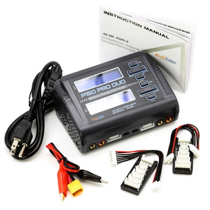 Powerhobby PH150 DUO 10A 150W/240W AC/DC Dual LiPo Charger - Image 2