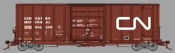 Prairie Shadows 8021A02 HO Scale Trinity 50' High Cube Boxcar CN / GTW