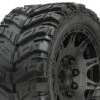 Pro-Line 10176-10 Masher X HP All Terrain Tires On Raid Black Wheels For X-Maxx 1 Pair