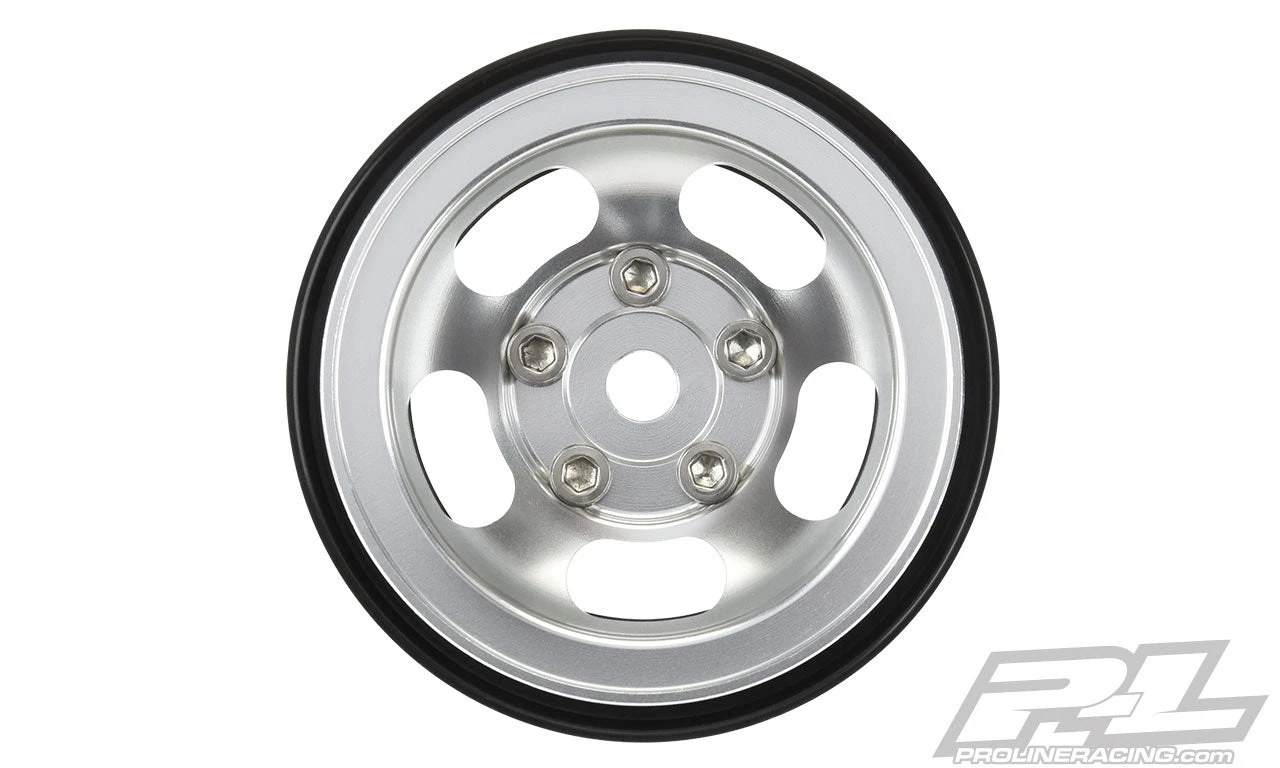 Pro-Line 2798-00 Aluminum Composite Slot Mag 1.55" Internal Beadlock Crawler Wheels 2 Pack