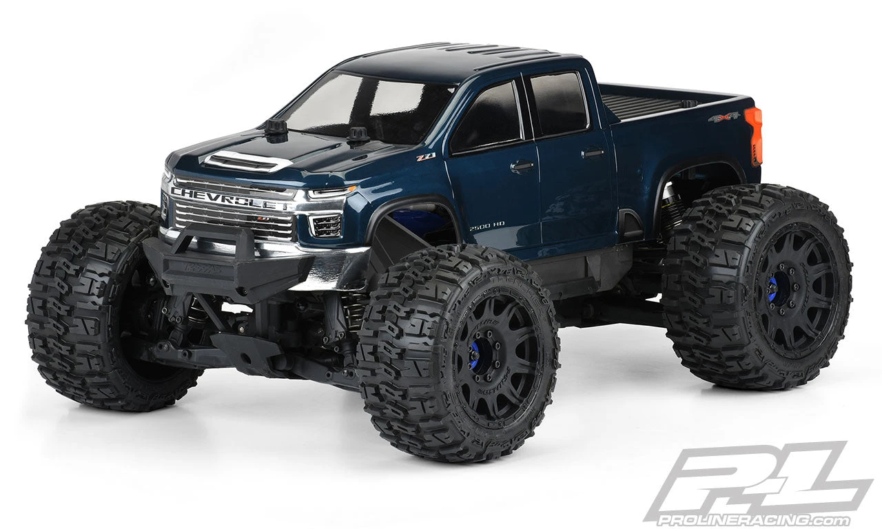 Pro-Line 3582-00 2021 Chevy Silverado Clear Body For E-Revo 2.0 And Maxx 4S
