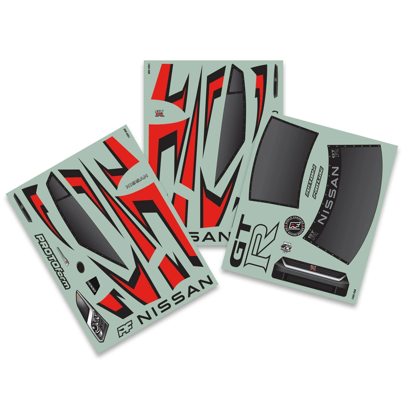 PROTOForm 1585-14 Nissan GT-R 35 Pro Mod Tough Color Gray Body 1/10 Drag Cars - Image 5