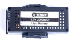 Rage RC 4412 1S 3.7V 2000mAh Lipo Battery With Case For Stinger 2.0 Drone