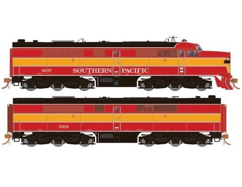 Rapido 023534 HO Scale ALCo PA-2 / PB-2 Southern Pacific "Daylight" SP 6037/5918 With DCC And Sound