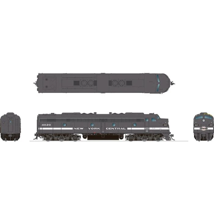Rapido 028026 HO Scale EMD E8A New York Central NYC 4020 - Image 2
