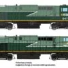 Rapido 033028 HO Scale MLW M420 + M420B Diesel British Columbia "Lightning" BCR 646 + 682