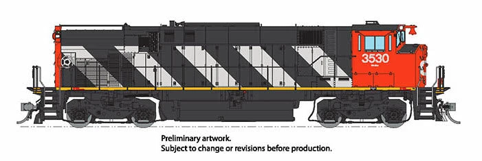 Rapido 033518 HO Scale MLW M420 MR-20b Diesel Canadian National Stripes CN 3572 DCC Sound