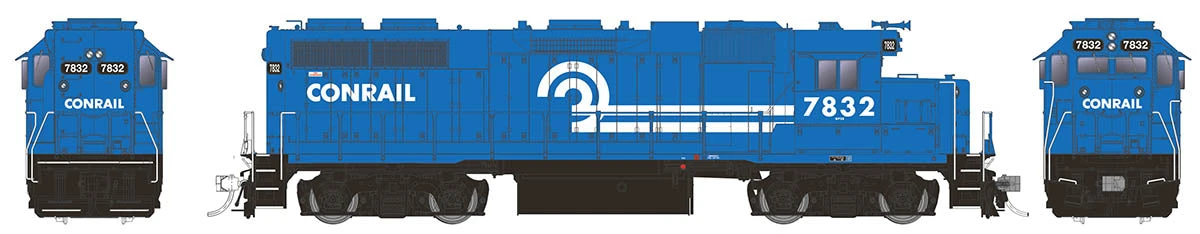 Rapido 038027 HO Scale EMD GP38 Diesel Conrail CR 7850 - Image 2