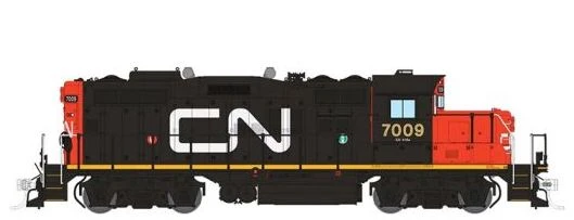 Rapido 041012 HO Scale GP9rm Canadian National "Wet Noodle" CN 7009