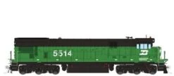 Rapido 042505 HO Scale GE C30-7 Burlington Northern BN 5514 With DCC And Sound