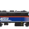 Rapido 19012 HO Scale EMD F59PH Chicago Metra 99 (Silent/DC) - USED