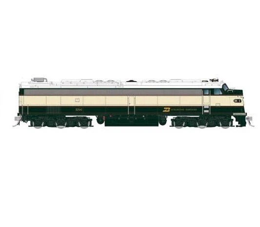 Rapido 28814 HO Scale EMD E8A With HEP Burlington Northern Executive BN 9925 With DCC And Sound