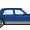 Rapido 800003 HO Scale 1980's Chevrolet Caprice Sedan: Dark Blue