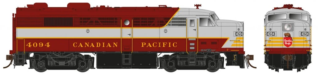 Rapido Trains 21518 HO Scale ALCo MLW FPA2 Canadian Pacific "Block Lettering" CPR #4082 DCC & Sound - Image 2