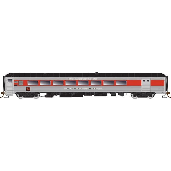 Rapido Trains 134018 HO Scale County Car With Baggage New Haven McGinnis NH 219 Bronx County