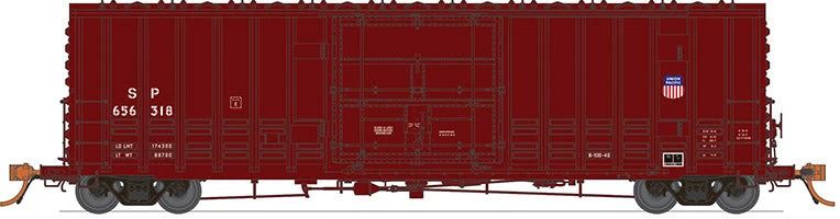 Rapido Trains 137008A HO Scale B-100-40 Boxcar "UP Shield" Southern Pacific SP Single