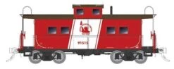 Rapido Trains 144006 HO Scale Northeastern Style Steel Caboose Coast Guard CNJ 91534