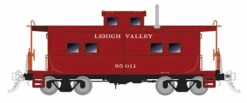 Rapido Trains 144011 HO Scale Northeastern Style Steel Caboose Lehigh Valley LV 95028