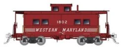 Rapido Trains 144027 HO Scale Northeastern Style Steel Caboose Speed Western Maryland WM 1900