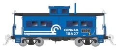 Rapido Trains 144031 HO Scale Northeastern Style Steel Caboose Conrail CR 18627