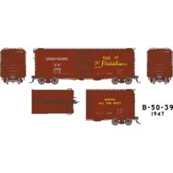Rapido Trains 154001A HO Scale B-50-39 Boxcar Union Pacific "1947 Delivery" UP # Varies
