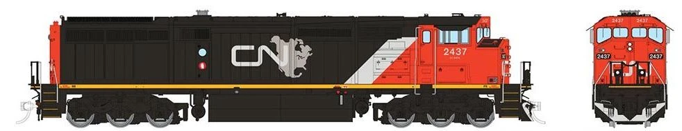 Rapido Trains 24512 HO Scale GE Dash 8-40CM Canadian National "North American" CN 2440 DCC Sound - Image 2
