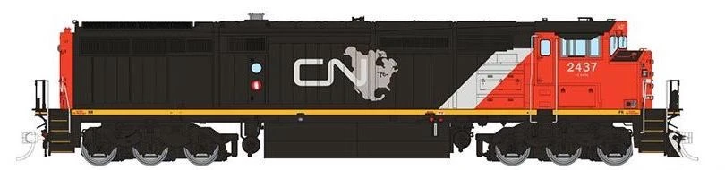 Rapido Trains 24512 HO Scale GE Dash 8-40CM Canadian National "North American" CN 2440 DCC Sound