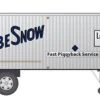 Rapido Trains 403006 HO Scale 35' Fruehauf Integral-Post Van Trailer Phoebe Snow DL&W