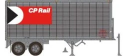 Rapido Trains 403072 HO Scale 26' Can-Car Dry Van Trailer CP Rail 268352