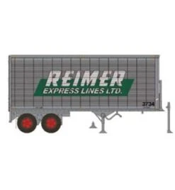 Rapido Trains 403082 HO Scale 26' Can-Car Dry Van Trailer Reimer Trucking 3734