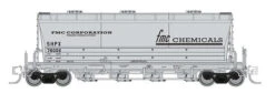 Rapido Trains 533001A N Scale PD3500 Flexi Flo Covered Hopper FMC Chemicals SHPX # Varies