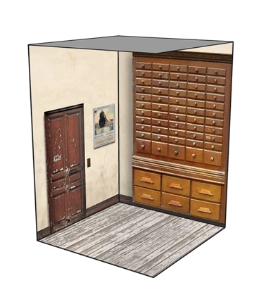 Roomettes 01-107-01 HO Scale Ohio Shipping Interior Kit (Fits DPM 10700) - Image 2