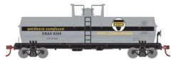 Roundhouse 1118 HO Scale Chemical Tank Car Ethyl Corporation EBAX 6262