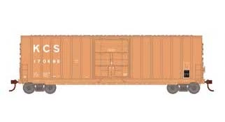 Roundhouse 1540 HO Scale 50' High Cube Plug Door Boxcar Kansas City Southern KCS 170488