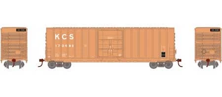 Roundhouse 1540 HO Scale 50' High Cube Plug Door Boxcar Kansas City Southern KCS 170488 - Image 2