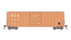 Roundhouse 1541 HO Scale 50' High Cube Plug Door Boxcar Kansas City Southern KCS 170747