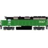 Roundhouse 18242 HO Scale EMD GP40-2 Burlington Northern BN 3047