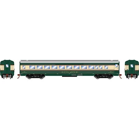 Roundhouse 79122 HO Scale Streamlined Passenger Coach Burlington Northern BN Como - Image 2
