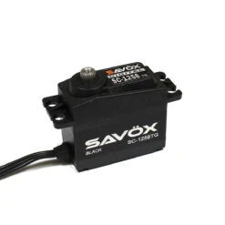 Savox SC-1258TG-BE Black Edition Standard Size Servo (0.08sec / 166oz @ 6V)