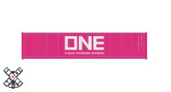 ScaleTrains 11062 HO Scale CIMC Modern Intermodal Container Ocean Network Express ONE 3 Pack