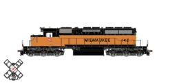 ScaleTrains 32817 Rivet Counter HO Scale EMD SD40-2 Milwaukee Road MILW 168 DCC Sound
