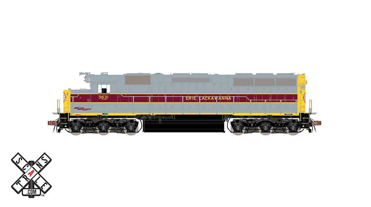 ScaleTrains 32908 HO Scale EMD SD45 Erie Lackawanna EL 3631 DCC Sound