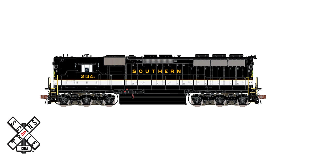 ScaleTrains 32931 HO Scale EMD SD45 Southern (Dulux Lettering) 3134