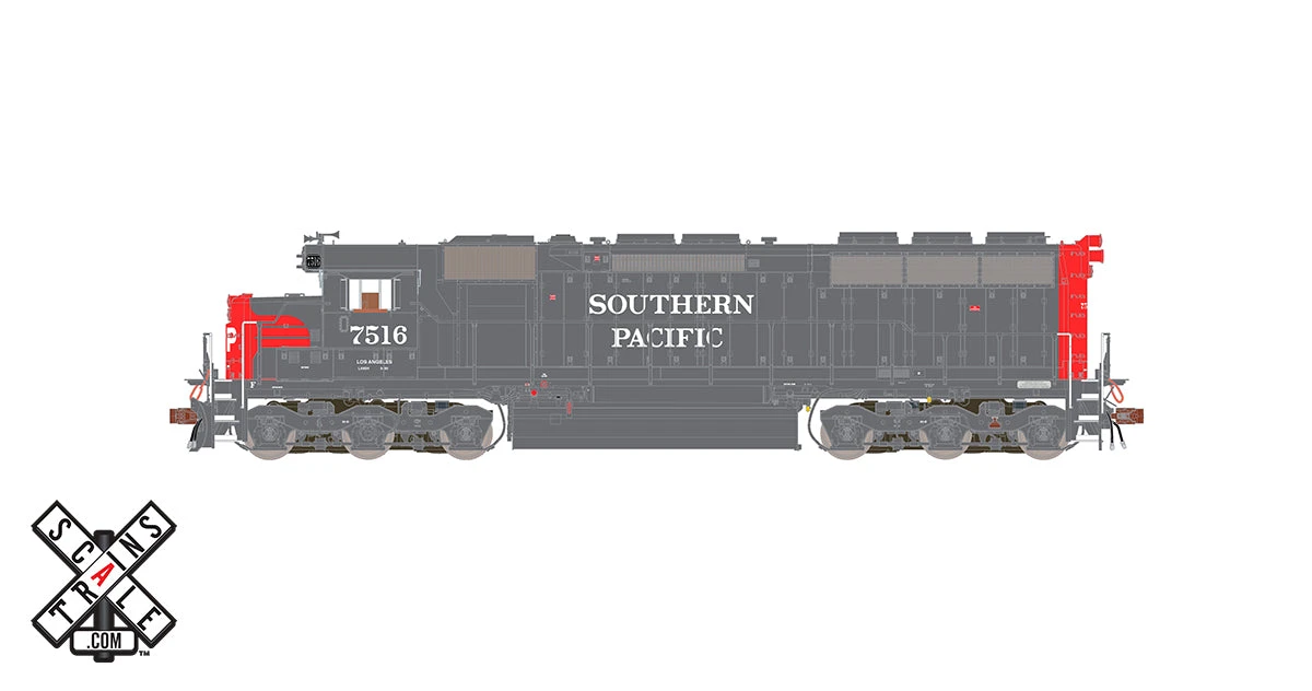 ScaleTrains 32941 HO Scale EMD SD45 Southern Pacific SP 7516