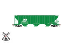 ScaleTrains 33024 HO Scale Rivet Counter PS-2CD 4785 Covered Hopper Burlington Northern BN 464804