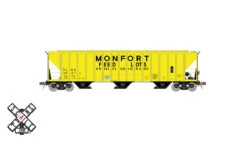 ScaleTrains 33043 HO Scale Rivet Counter PS-2CD 4785 Covered Hopper Monfort TLCX 35011